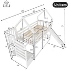 Zenvora™ DreamNest Kinderbett, 90x200cm
