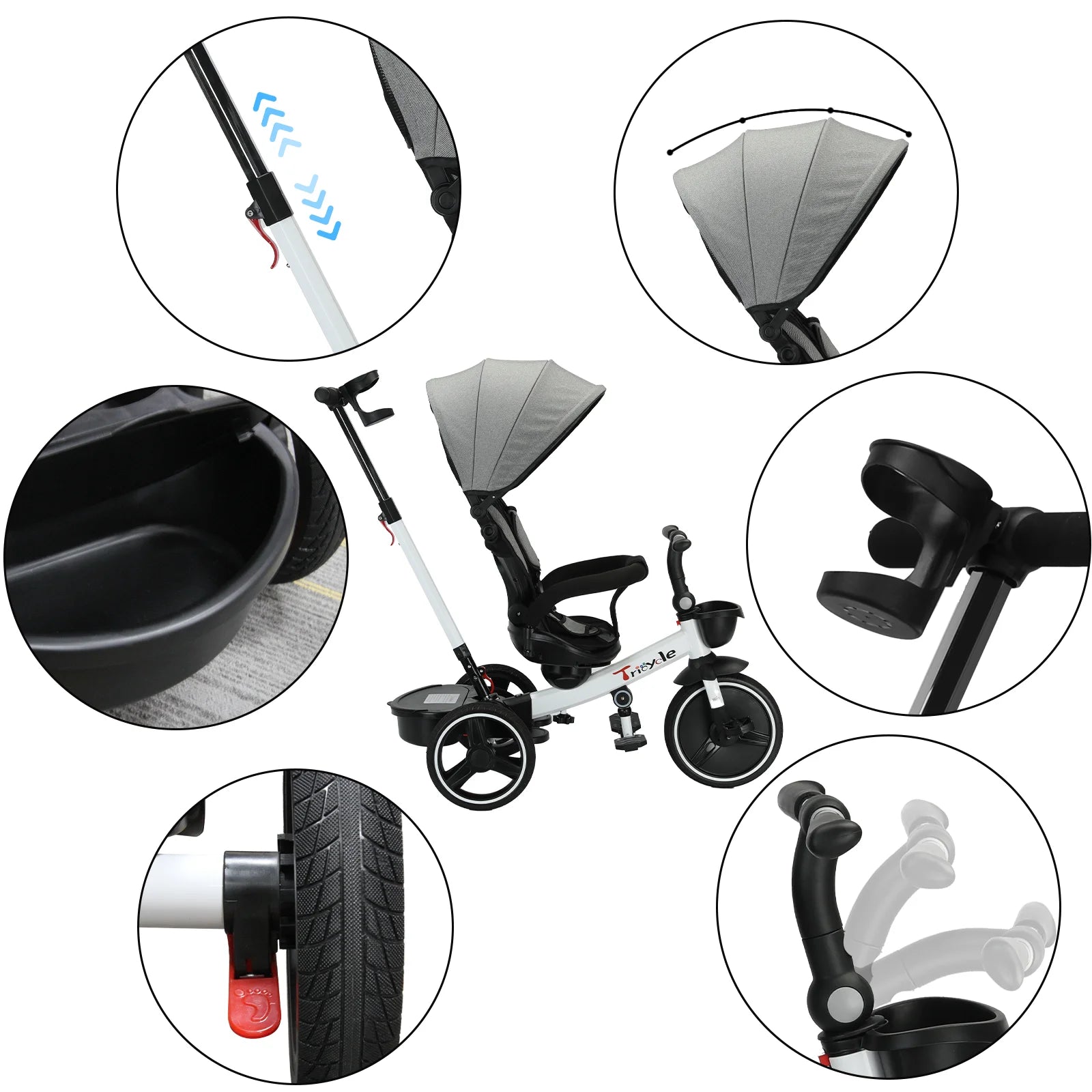 Zenvora™ FamilyRide Premium Dreirad