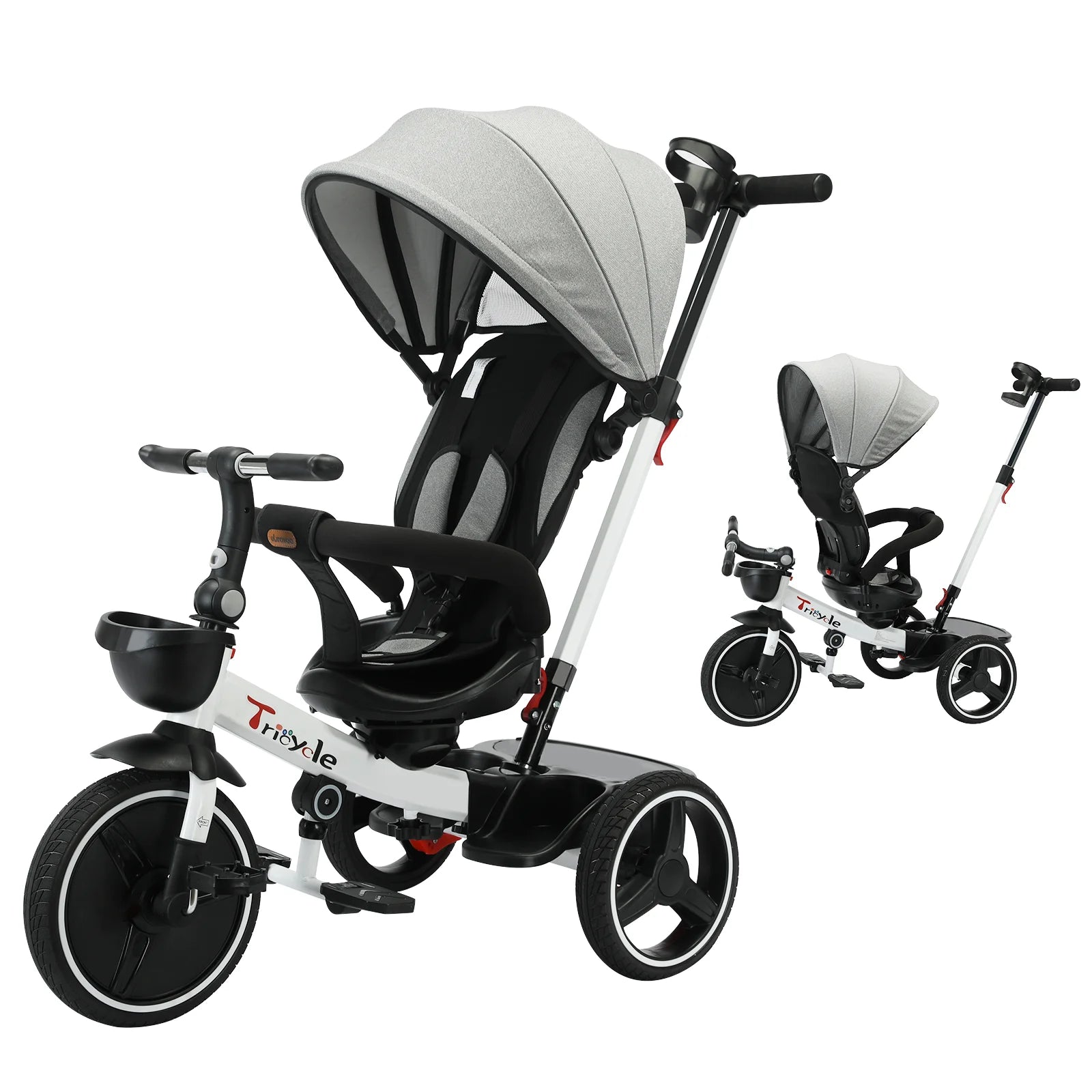 Zenvora™ FamilyRide Premium Dreirad