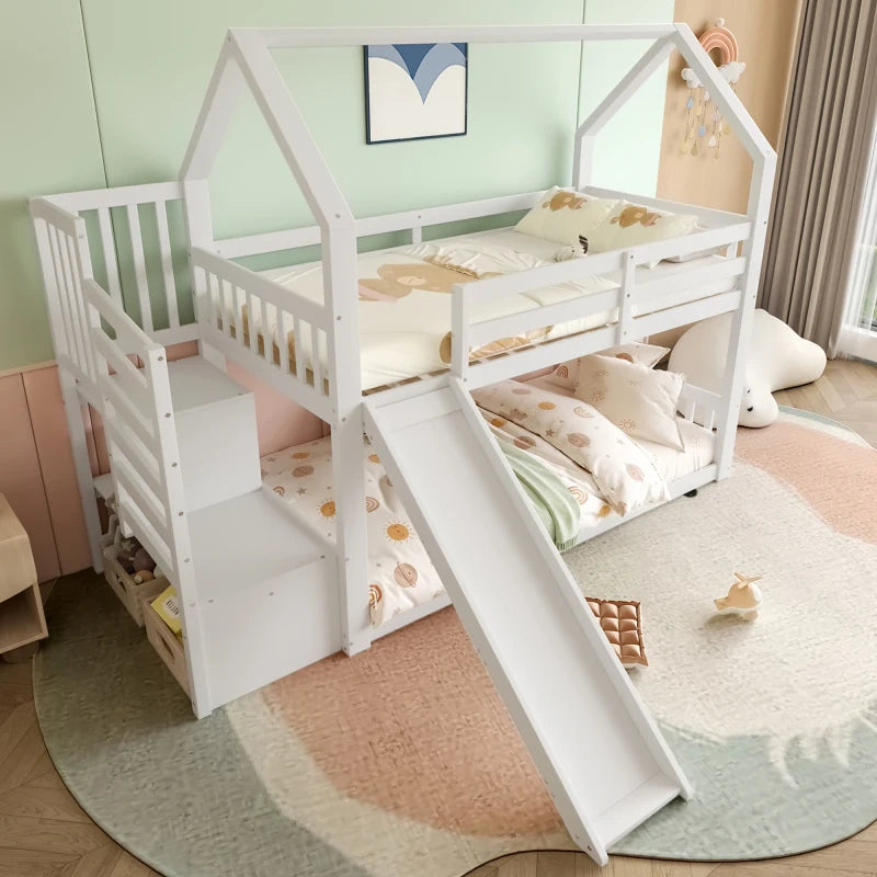 Zenvora™ DreamNest Kinderbett, 90x200cm