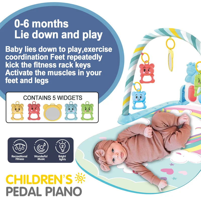 Zenvora™ Little Melody Play Gym