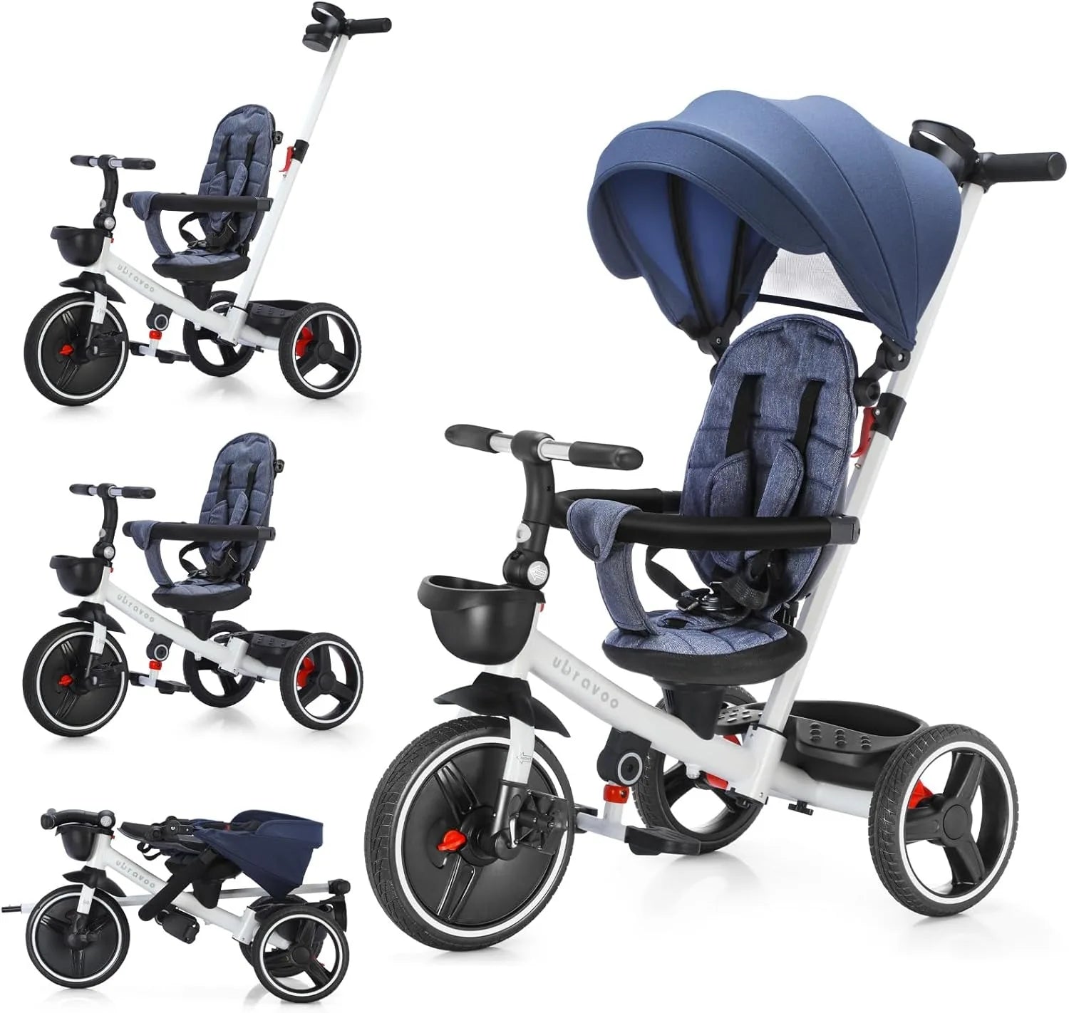 Zenvora™ FamilyRide Premium Dreirad
