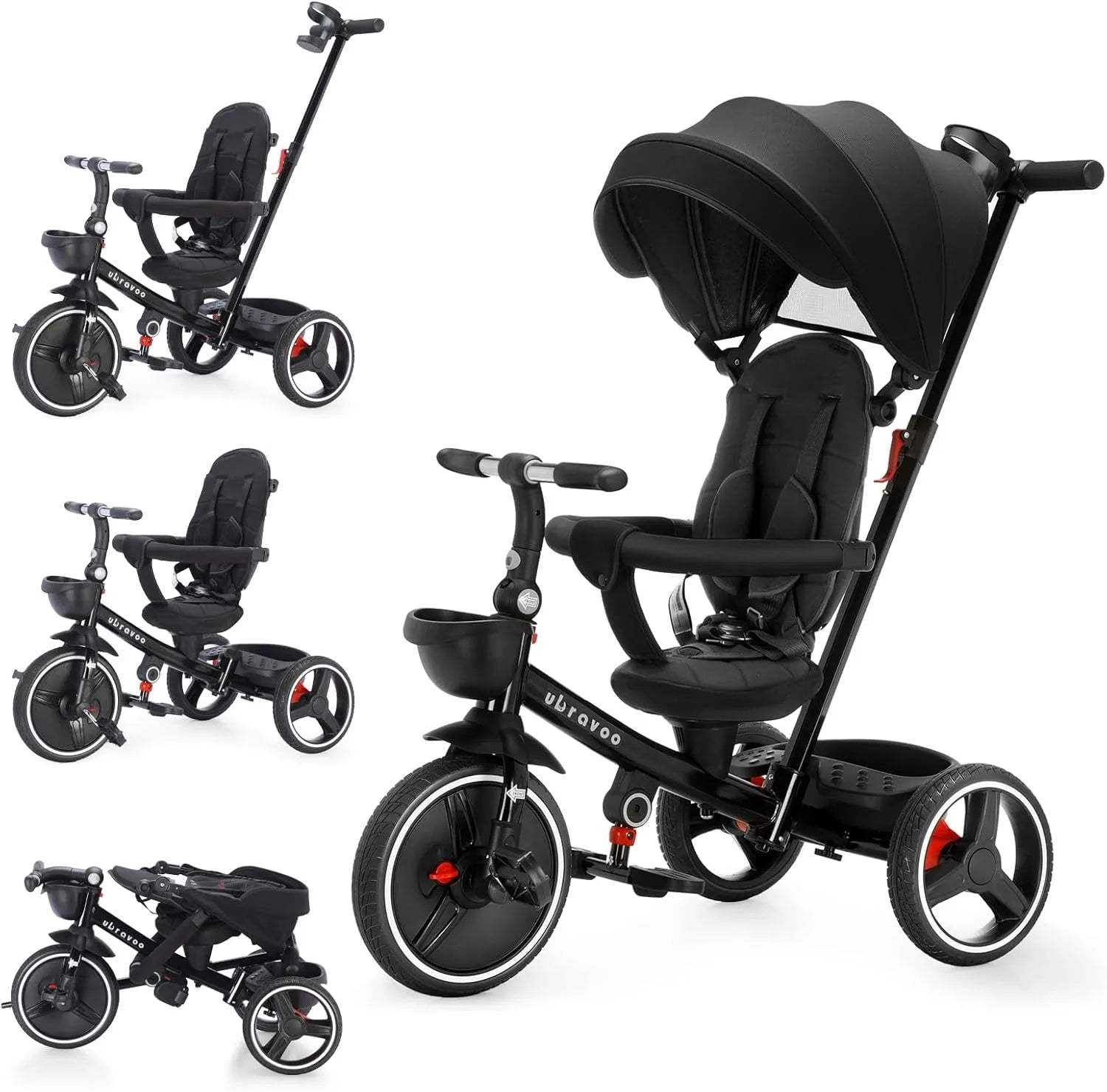 Zenvora™ FamilyRide Premium Dreirad